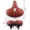 Gepolsterter Sattel PU-Ledersitz mit abnehmbarem Sattel für Fahrrad