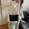 2025 Summer New Weaving Crossbody Bag Fashionable And Casual Small Bucket Bag Women'S Shoulder Bag