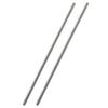 2PCS 304 Stainless Steel Fully Threaded Rod 0.8mm Thread Pitch Right Hand Threads Long Threaded Screw M5 Rods Bar Studs U-bolts