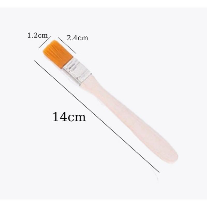 12pcs Nylon Paint Brush Set - High-Quality Synthetic Bristles for Acrylic, Oil, Watercolor, Drawing, and Art Supplies Painting