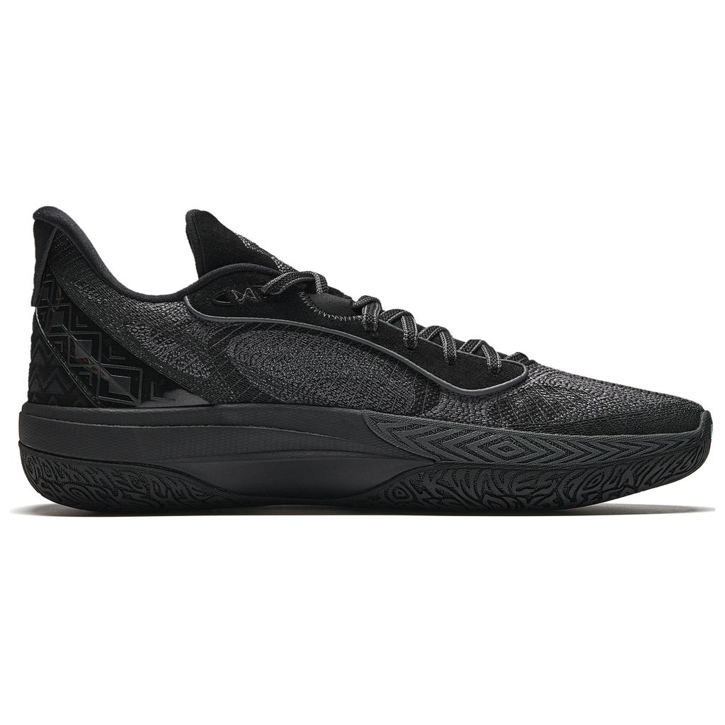 Anta Shock Wave 6 Pro Kyrie Irving Black Knight Men Sneakers Grey 112431111-1