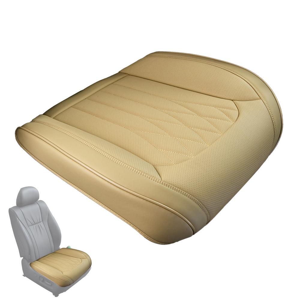 PU Leather Car Seat Cover Protector Auto Front Seat Protector Waterproof Anti Slip Driver Seat Cover For Cars Trucks SUVs RVs