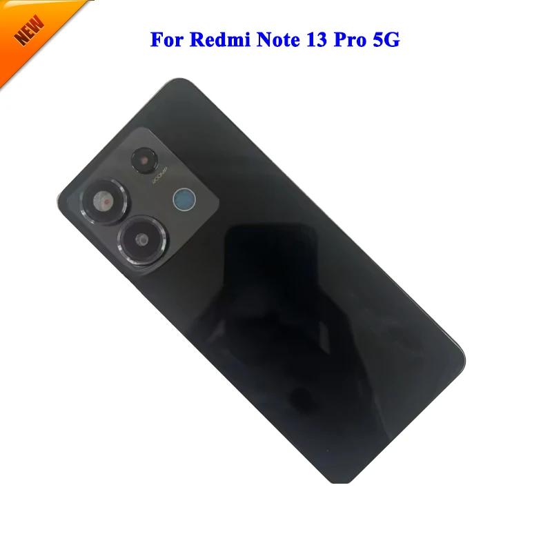 Grade AAA Back Cover Housing With Camera lens For Xiaomi Redmi Note 13 Pro 5G Back Housing Back Cover Door with Adhesive