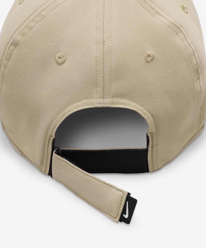 NIKE Dri-Fit Club Structure Swoosh Cap - Khaki:White / Fb5625-247