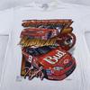 Vintage Dale Earnhardt Jr. Shirt Mens M/L White NASCAR Racing Budweiser 2000s