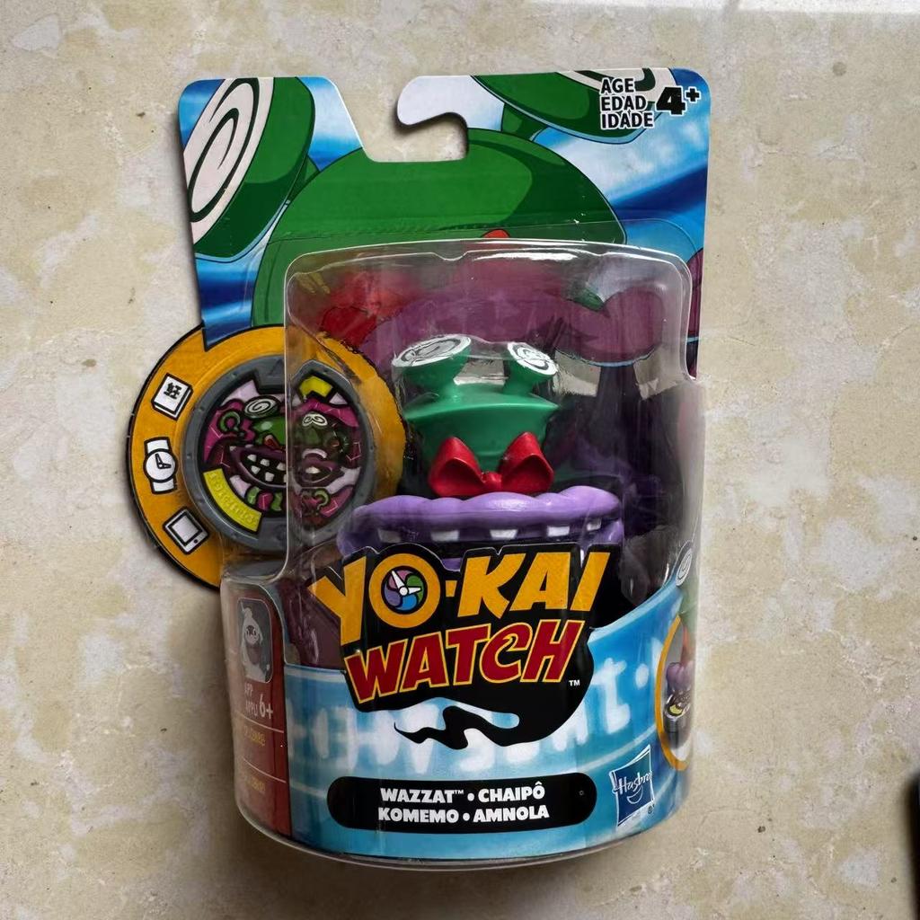 Echte japanische Anime Yokai Watch Sammlung WAZZAT HAPPIERRE JIBANYAN ROBONYAN Actionfigur Spielzeug