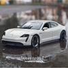 Welly 1/24 Porsche Taycan Turbo S Legierungsauto Modell Diecasts Metall Spielzeug Sportwagen Modell Hochsimulationssammlung Kindergeschenke