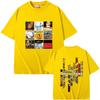 Radiohead Band 100cotton Unisexs Oneck Shirt Music Album Graphics Womens Summer Rock Gothic HipHop High Quality Luxury Tshirt