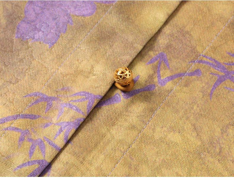 Autumn 2025 Women's Chinese Style Tang Suit Song Brocade Jacket with Frog Buttons