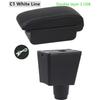 For Renault Logan 2 Armrest Box for Dacia Logan 2 dokker Renault Sandero 2 Car Storage Box supplies interior details USB