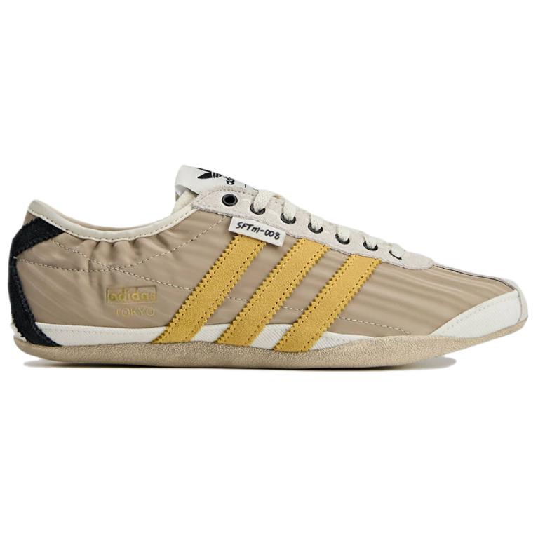 Song For The Mute x adidas  Tokyo Off White Preloved Yellow Black Women Sneakers Core-Black KJ4401