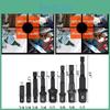 Versatile 8pc Impact Socket Adapter Kit For 1/4 Inch 3/8 Inch 1/2 Inch Drives