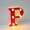 Red LED Letter Light for Parties and Proposals