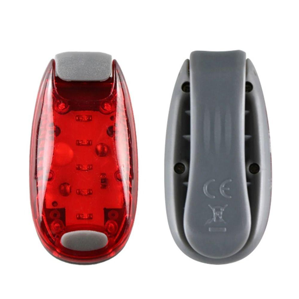 Waterproof Safety Light Clip On Side Marker Cycling Lamp Navigation LED Lights  Flashing Walking