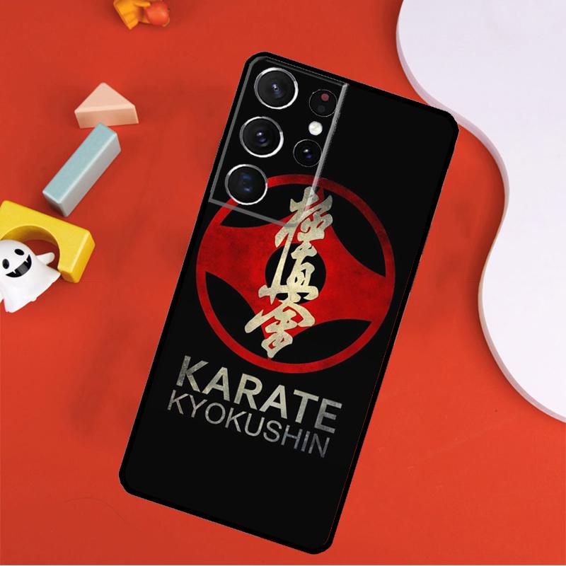 Oyama Kyokushin Karate Phone Case For Samsung Galaxy S24 Ultra S25 Ultra S9 S10 S20 S21 S22 S23 Plus S24 FE Cover