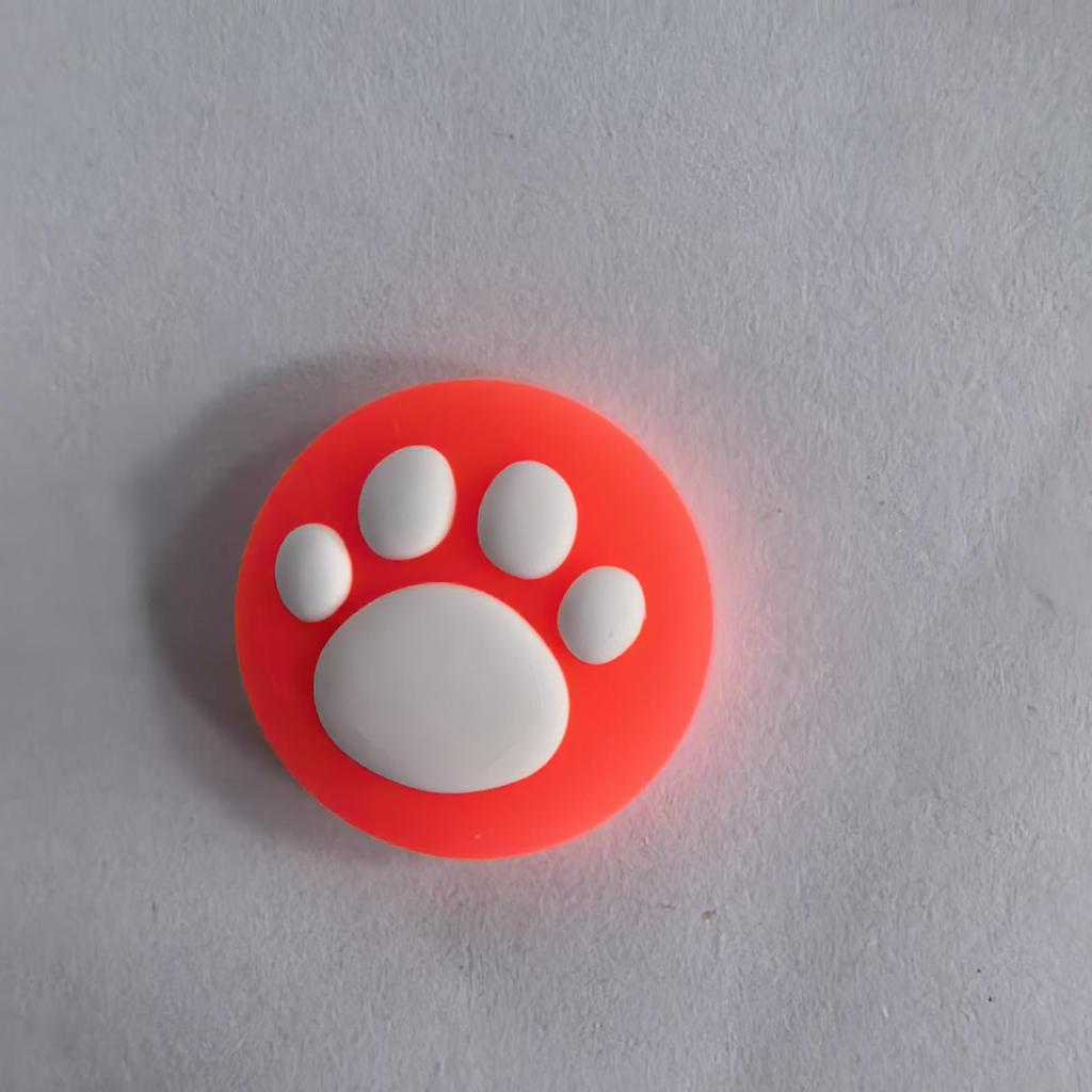 Cartoon Cat Paw Joystick Caps for Switch OLED/Lite - Non-slip Silicone Keycaps