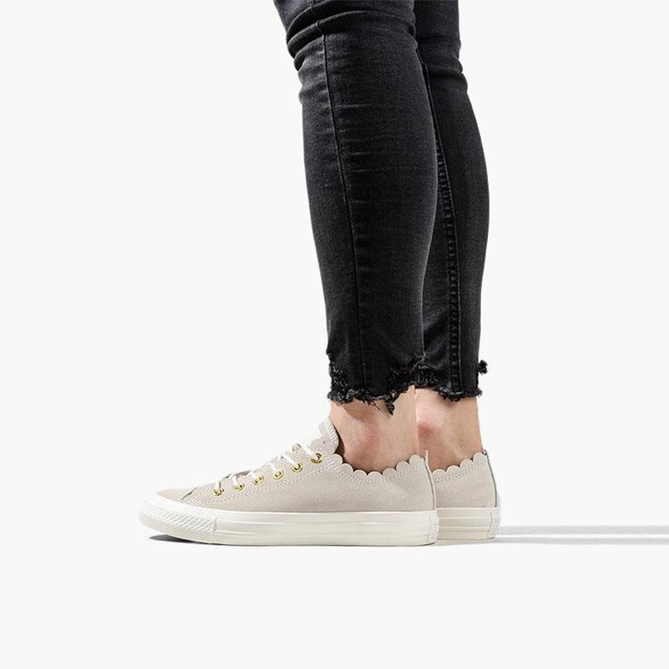 Converse Chuck Taylor All Star Low Top Canvas Sneakers Women sneakers Beige 563418C
