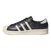 adidas Superstar Vintage Core Black Cream Unisex Sneakers Core-White Cream-White JR1642