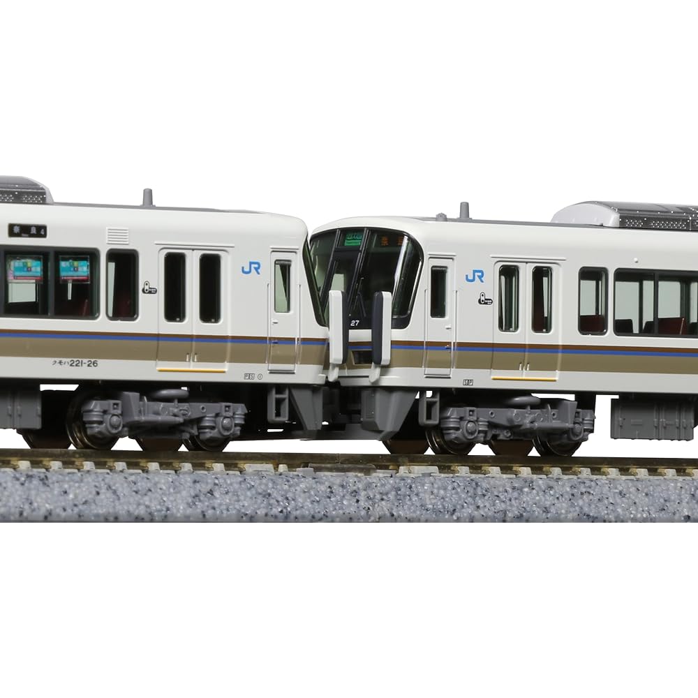 KATO N Gauge 221 Series Renewal Train Set 4 Cars Yamatoji Rapid Electric Model Train 10-1491S