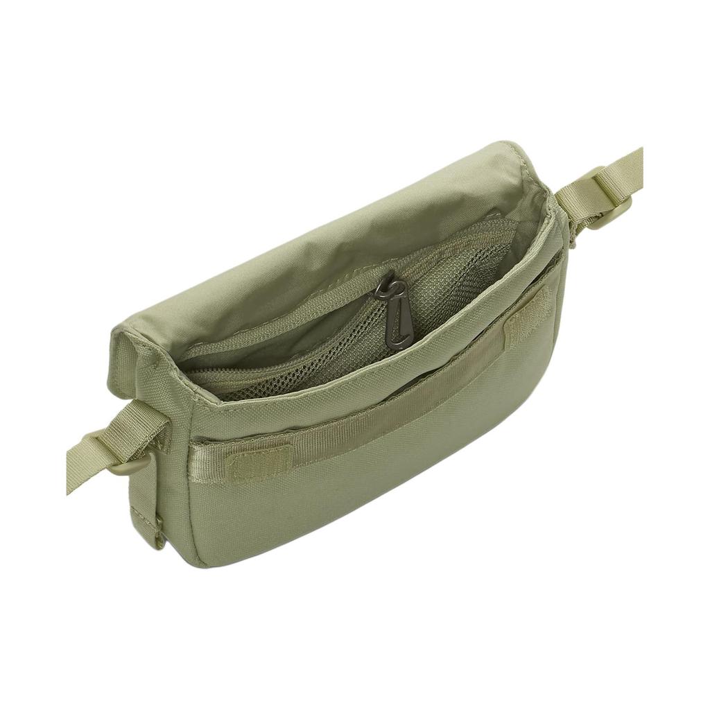 New Nike Fabric Shoulder Bag, Crossbody Bag Unisex Light Olive Green Gray FQ5815-371
