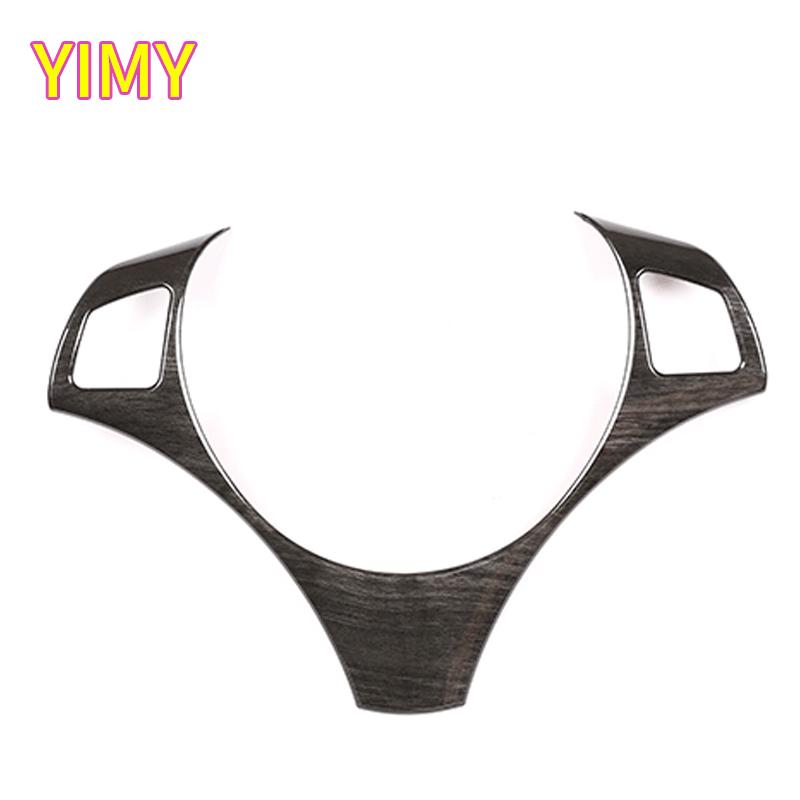 ABS Plastic Car Steering Wheel Button Decoration Frame Trim Suitable for BMW 1 3 Series X1 E82 E84 E87 E90 E92 E93 2004-2012