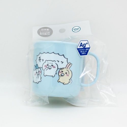 OSK Children's Plastic Cup, 200ml, Chiikawa CKW No. 4, Antibacterial, Made in Japan, C-1