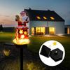Solar Christmas Garden Stake Lights Christmas Yard Solar Stake Lights Solar Pathway Lights For Gardens Patios Lawns