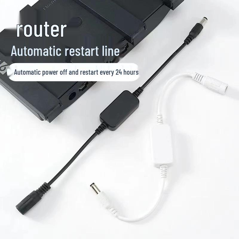 

WiFi Smooth: Automatic Timed Reboot Controller for Optimal Modem and Power Switch Reset білий
