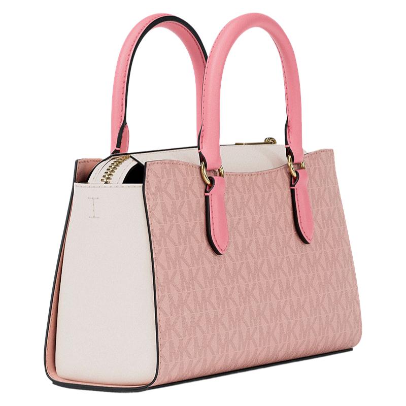 Michael Kors MK Arden Monogram Crossbody Bag Women handbags Pink Cream 35S6G4XM5B-640