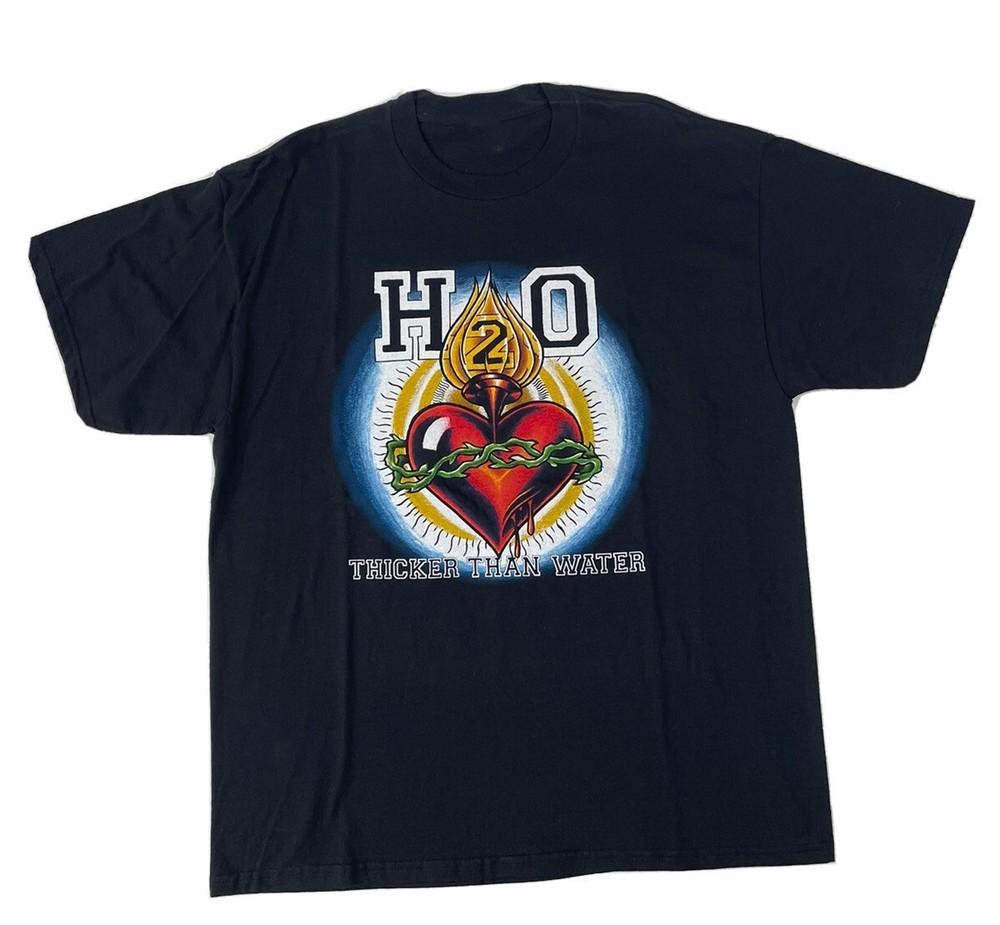 

H2O Band Thinker Than Water TShirt Black Unisex Size S-5XL 1J0573 Unisex T-Shirt L