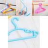Plastic Wardrobe Hangers With Slot Design For Home Closet Use