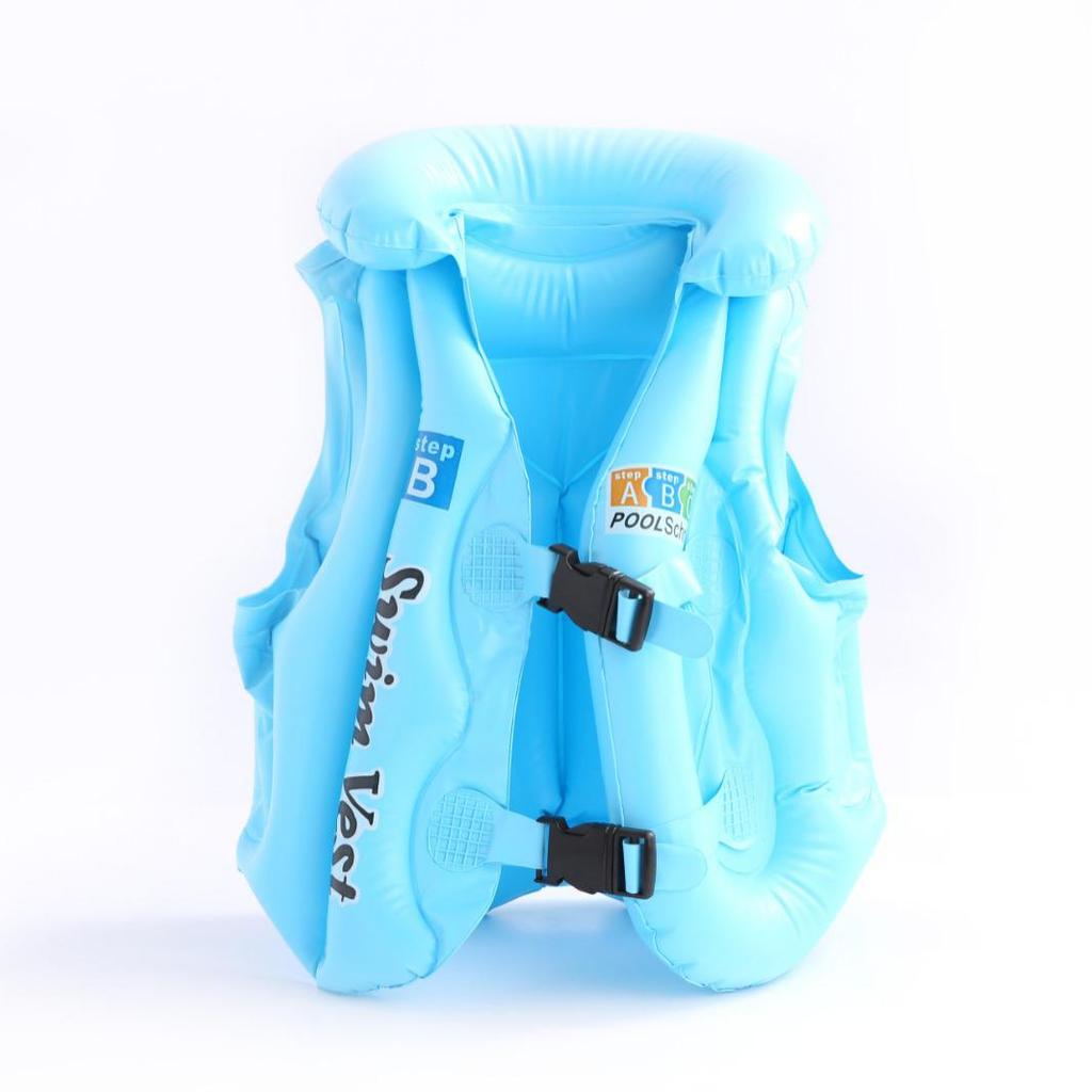 Children's Inflatable Buoyancy Swimsuit Life Jacket for Swim Training & Drowning Prevention