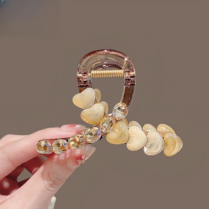 Nouvelle Pince à Cheveux Fleur Pour Femmes Élégante Style Chinois Magnolia Feuille de Bambou Fleur de Pêcher Pinces à Cheveux Été Plage Griffes de Requin