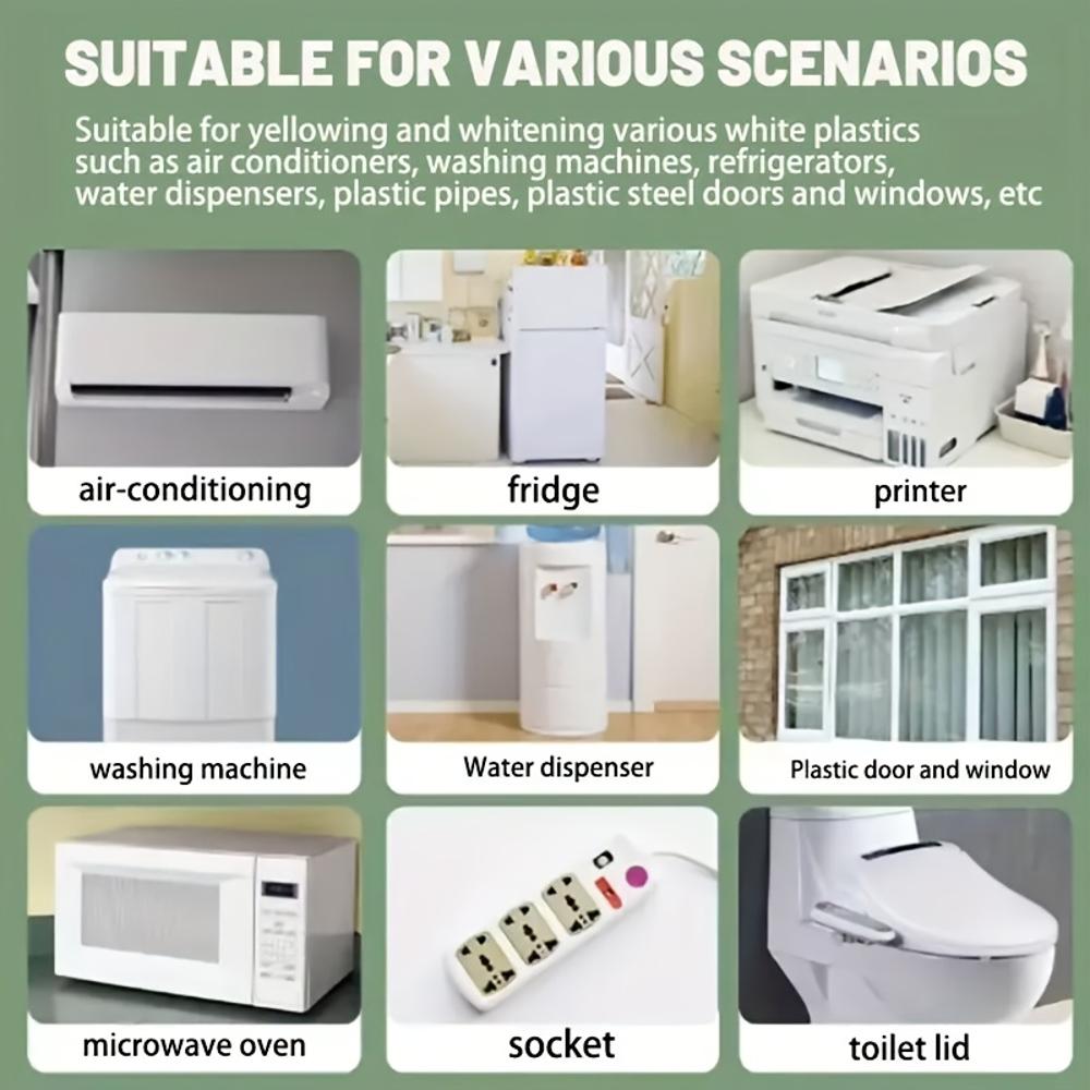 1 Can (50ml) All-in-One Headlight Restoration & Plastic Repair Formula - Fast-Acting Polish & Polish-Grade Formula for Clear, Gl