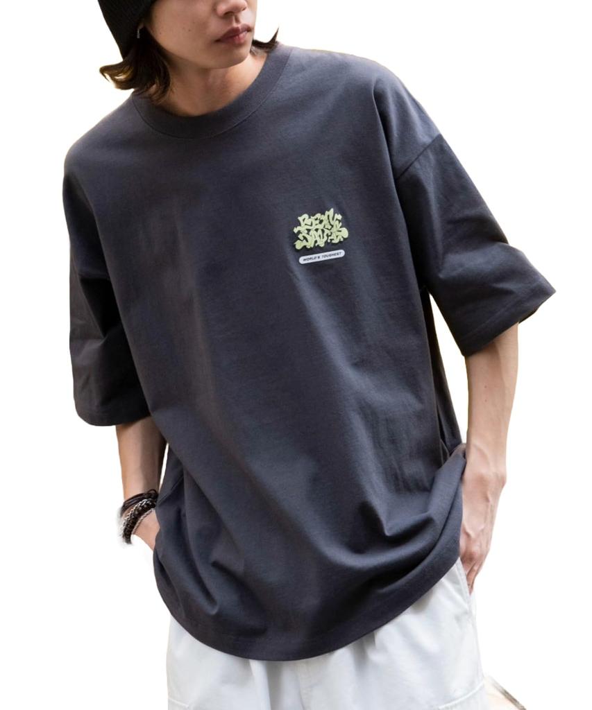 WEGO BENDAVIS Frump Logo Short Short Sleeve Ben Davis Oversized Size Sumikuro Men's Custom-Made T-Shirt, Sleeve, Unisex, Top, Spring/Summer Clothing,