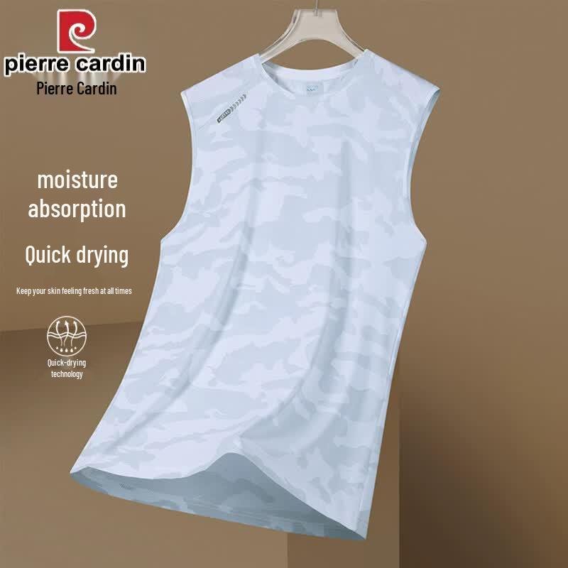 Pierre Cardin Men s Ice Silk Camouflage Sports Vest XL