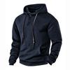 Men's Casual Long Sleeve Pullover Hoodie for Fall Winter Sports and Everyday Wear