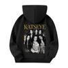 Kids Pullover Hoodie Loose Fit Long Sleeve with Letter Print and Pockets for Boys and Girls Casual Everyday Wear