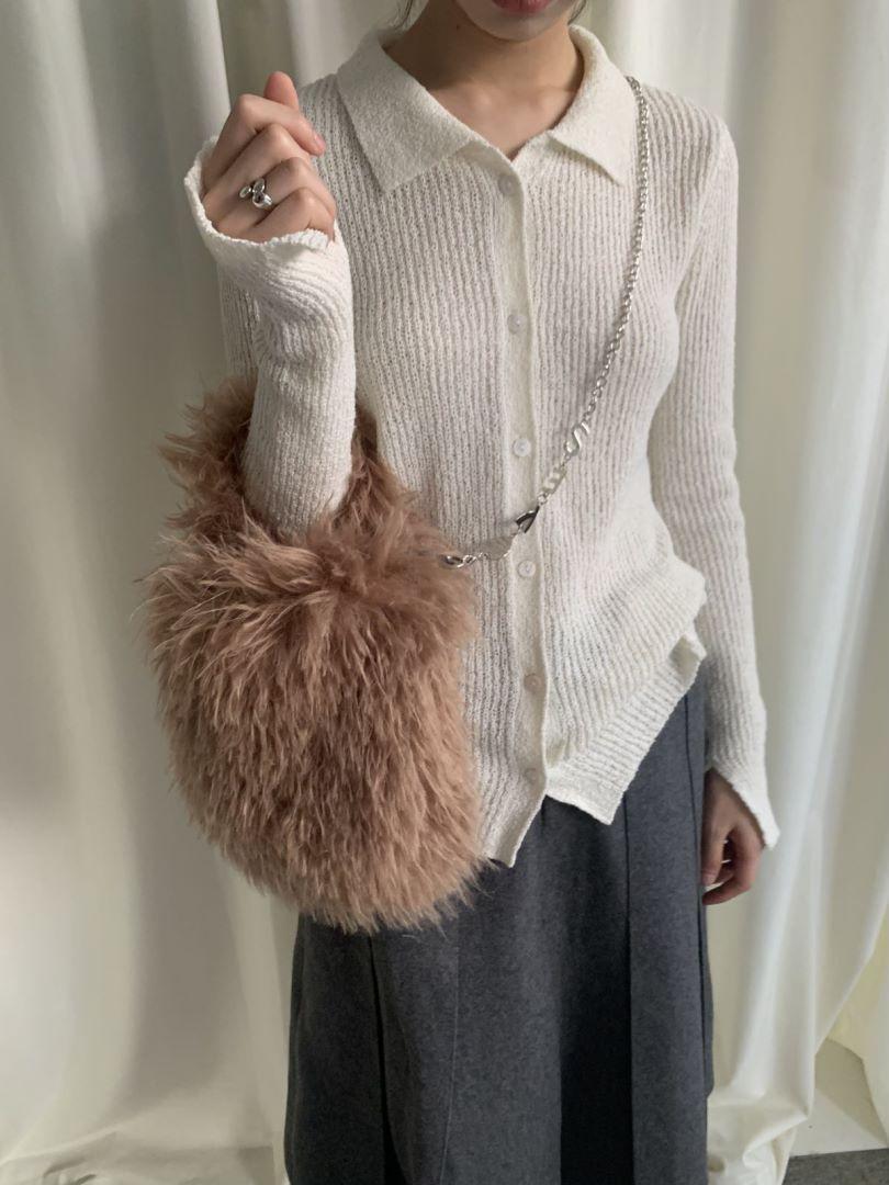 

Ультрадовга плюшева портативна жіноча сумка 2024 року, осінь і зима, сумка з волоссям проти кроликів Mao Mao, ніша, модна сумка високого класу верблюд