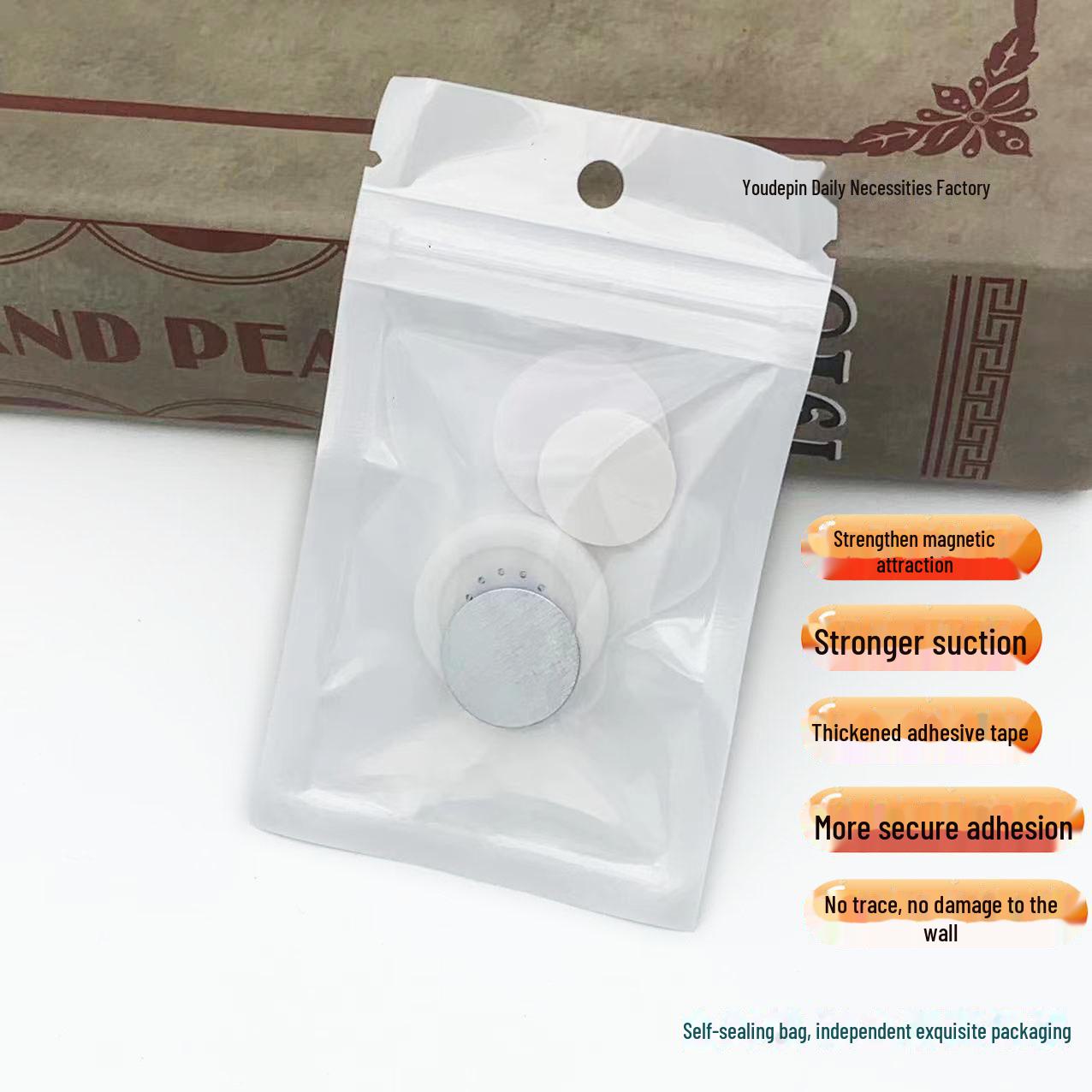 

Магнитный пульт дистанционного управления и настенный комплект для крепления розетки без перфорации universal magnetic suction, 1 piece