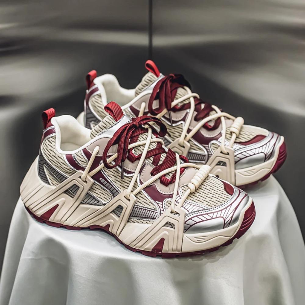 Trendy Low-top Dad Shoes Casual Sneakers2025Summer Breathable Season Comfortable Sneaker