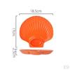 Dumpling Plate with Sauce Compartment Serving Holder Platter Tray for Party