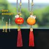 Car Interior Decoration Fruit Shaped Resin Traditional Lucky Charm For Vehicle Accessories