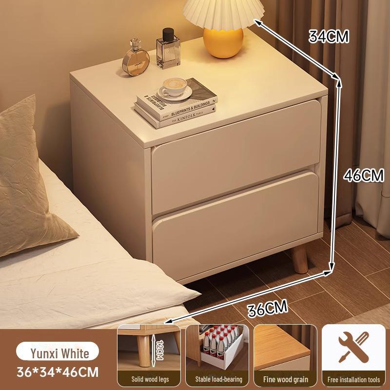 Modern Bedside Storage Cabinet for Bedrooms and Rentals