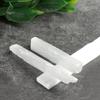 1 Stück natürlicher weißer Selenit Gips Stab Unregelmäßig Reiki Mineralien Exemplar Heilkristall Stab DIY Schmuck Anhänger Herstellung Stein