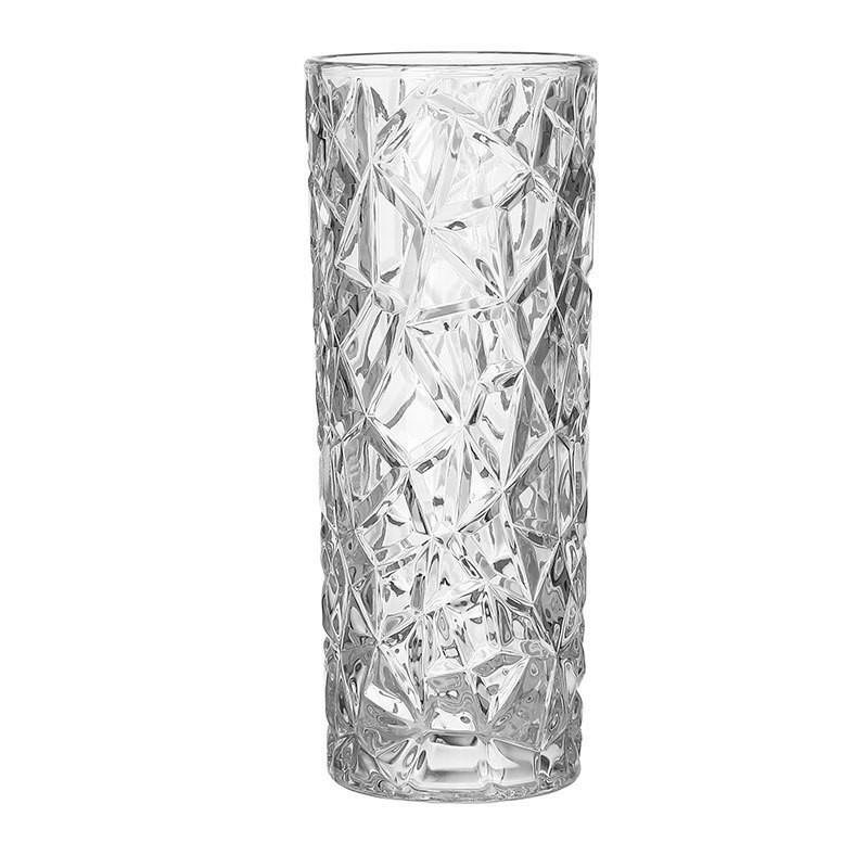 Acrylic Drop-Proof Transparent Cylinder Vase for Flower Arrangements