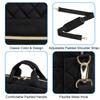Women's Crossbody Laptop Bag - Single Shoulder Briefcase with Inner Sleeve for 15.6" MacBook Pro