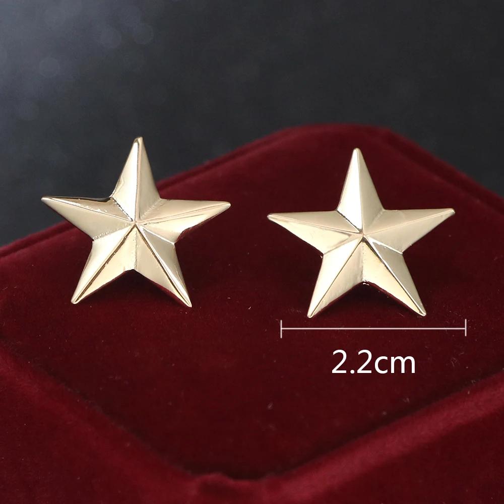 Spilla Distintivo Stella Piccola da Uomo e Donna per Camicette Spilla a Puntine Metalliche da Risvolto Spille e Spille a Forma di Stella per Colletto di Camicia Accessori