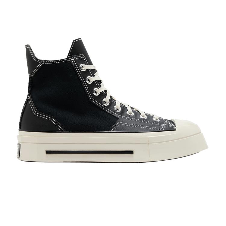 Converse Wmns Chuck 70 De Luxe Squared High  Black Egret  35