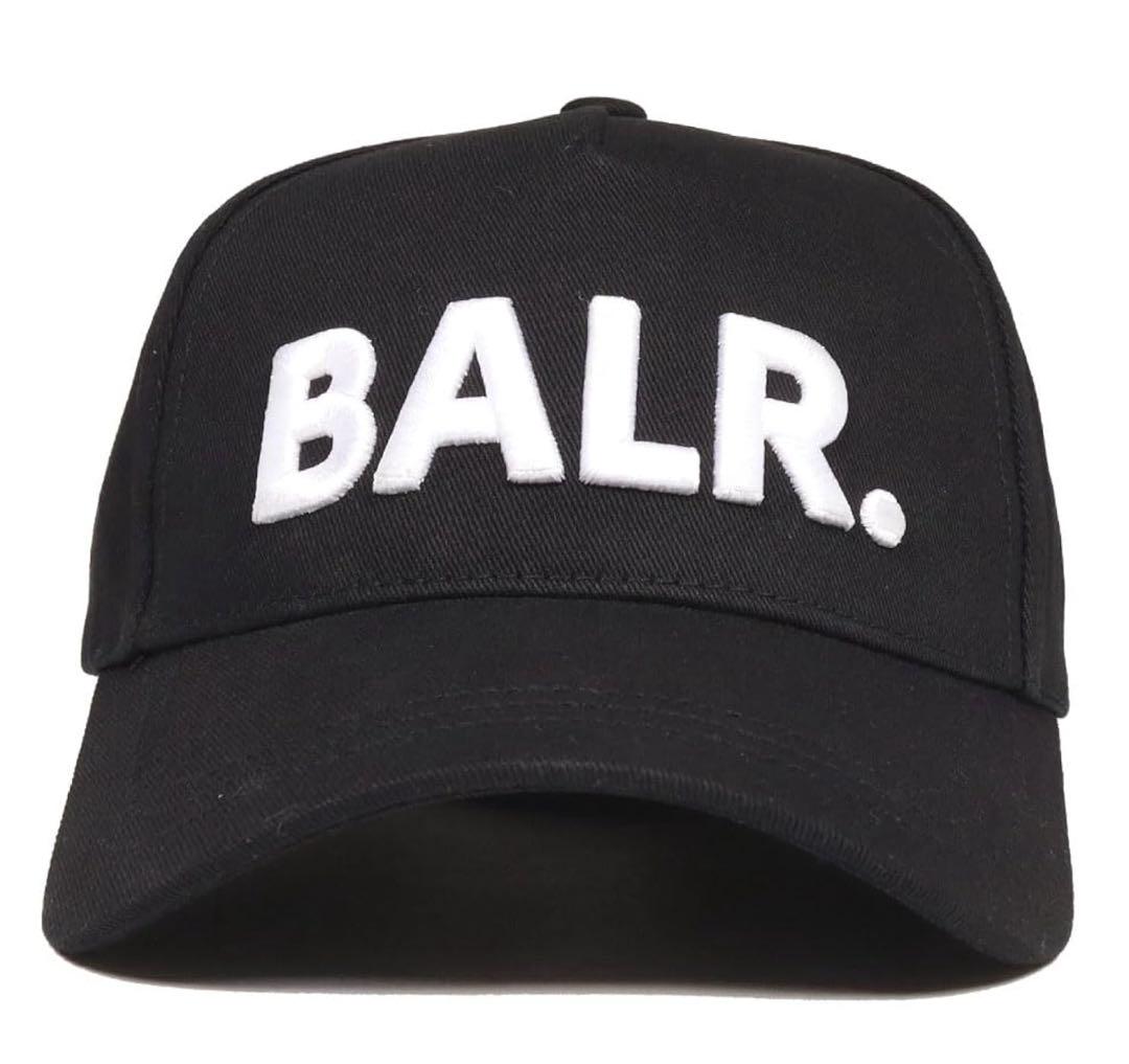 

[USED] BALR. Logo Cap, Baseball Cap, Black, Men s and Women s